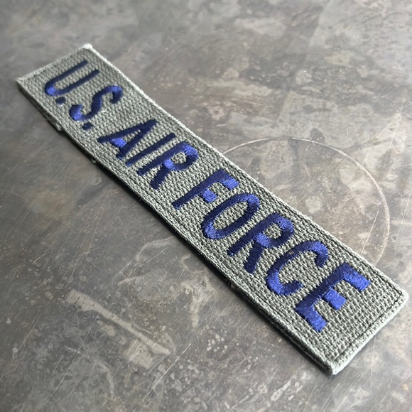 U.S. AIR FORCE embroidered tape patch - vintage - Picture 5 of 10